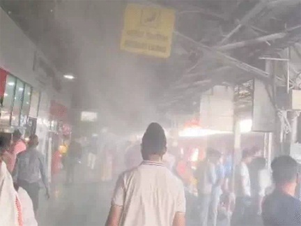 *बिलासपुर में तापमान 43°C, रेलवे स्टेशन पर राहत की फुहारें*