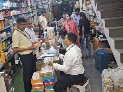 *कॉस्मेटिक उत्पादों में स्वास्थ्य मानकों का उल्लंघन*